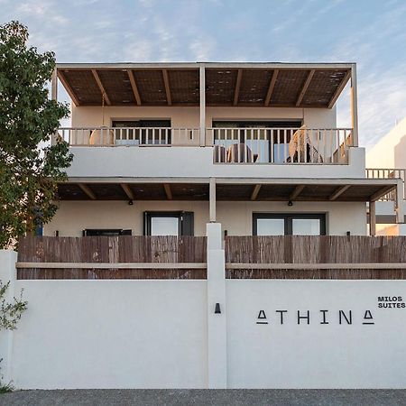 Athina Milos Suites Adamantas  Buitenkant foto