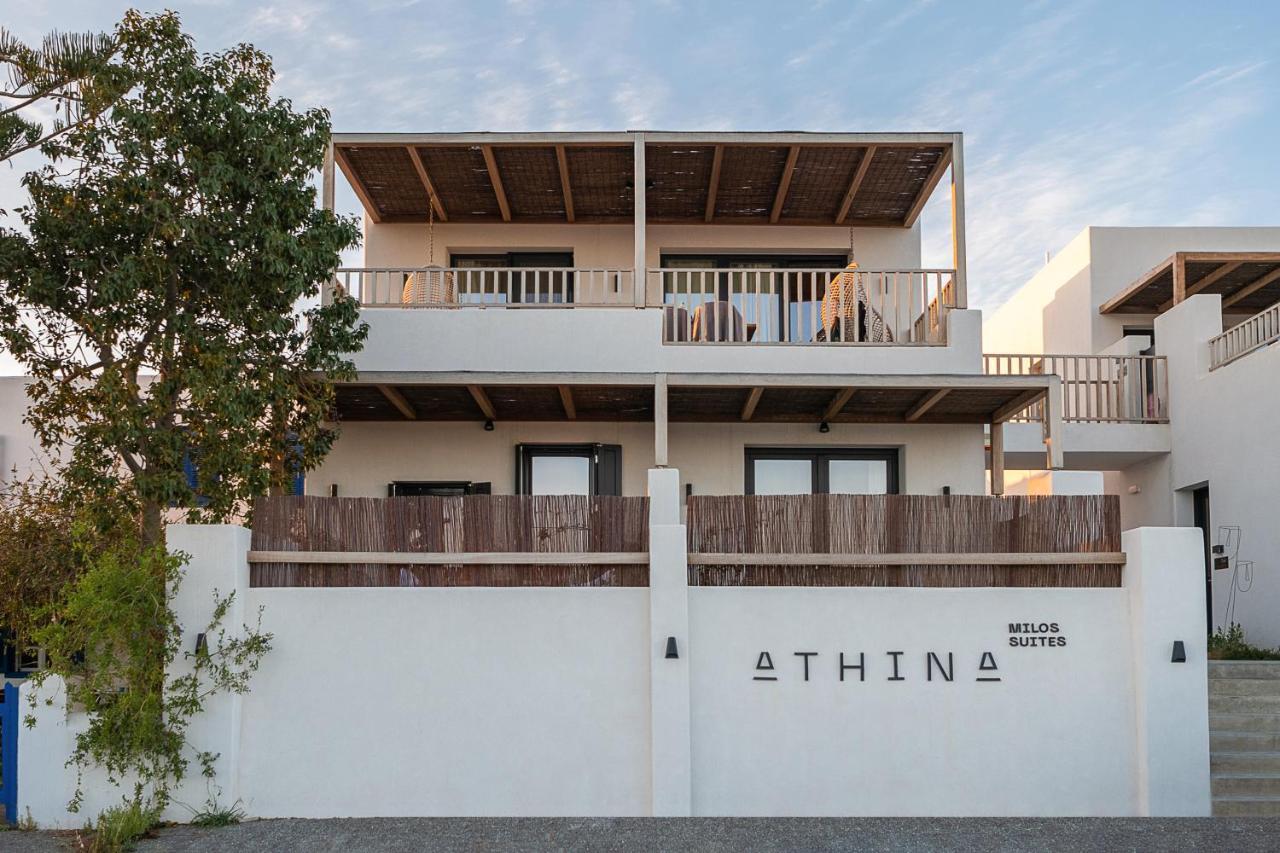 Athina Milos Suites Adamantas  Buitenkant foto